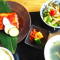 焼肉トラジ 新橋店 - ダイヤモンドcutハラミ御膳