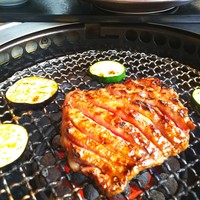 焼肉トラジ 新橋店 - ダイヤモンドcutミックス御膳