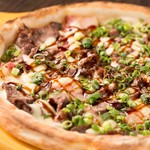 豚バラ肉まみれのpizza