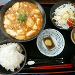 福士豆腐食堂 - 麻婆おぼろ定食