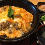 Kuruma - ランチ「極上親子丼」（850円、普通盛）