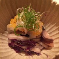 麻布 かどわき - うどといかにカラスミ