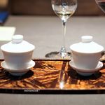 茶禅華 - 杏仁豆腐　二つの温度で