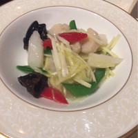 China Four Seasons 六本木店 - 海老と黄ニラの塩炒め