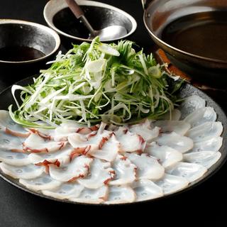 [Kuranosuke's specialty] Recommended! Raw octopus shabu-shabu shabu