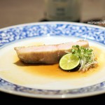 茶禅華 - 金目鯛の炭火焼き　葱生姜風味　