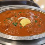 ボンベイカレーキッチン - ボンベイチキンカレーのアップ