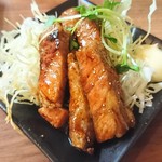 日本酒の店　はなきん - 2017年7月　トンテキ