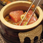 まぐろ小屋 別邸 - 2017年7月　壺まぐろ