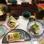 桜の抄 - 夜の懐石料理