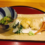 広尾 一会 - 鱧、もずく（特別バチコ）