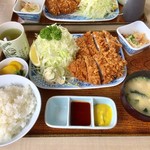 キッチンあだち - ヒレカツ定食 1540円