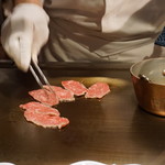 秋田牛鉄板焼 銀座五明 - 