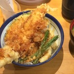 天丼てんや - 海老を穴子に変更