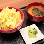 Inakaresutoranjimbee - かき揚げ丼