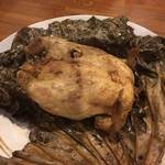 骨抜き丸鶏の漢方飯詰め（2〜4人前）