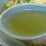 ラーメンもっと～ - ラーメンもっと～長砂店・スープ