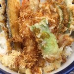 天丼てんや - たらの芽トッピング