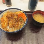 天丼てんや - 国産野菜天丼580円