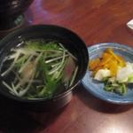 イチビキ - 肝吸と香の物