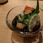 鮨 蒼井 - アン肝ポン酢