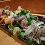 鮨 蒼井 - お刺身盛り合わせ
