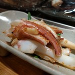 鮨 蒼井 - アオリイカのゲソ焼き
