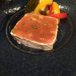 パテドカンパーニュ 鶏のジュのソース