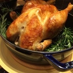 川俣鶏のロティサリーチキン