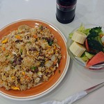 こだま - 焼き飯セット880円（ミニサラダ＆コーヒー付）