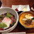 三水苑 - ローストビーフ丼と坦々冷麺のセット（税込1550円）