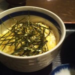 Minamoto - 箸紙には「源ですよ❗」玉子丼ミニ