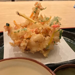 味奈登庵 - そそり立つ俺のかき揚げ天ぷら！