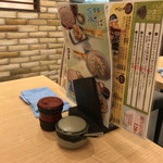 味奈登庵 - コンディメンツ。