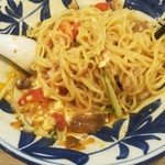 鳥そば 真屋 - 混ぜあがり