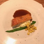 ラ・ボンヌターブル - 【金目鯛の鱗付け焼き、アルベールソース】◎2017/7