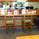 自然派ラーメン 神楽 - ☆カウンター席(^o^)／☆