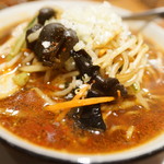 紅い扉の中華や 皆慶 - 辛いラーメン