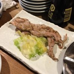 徳田酒店 - せせり 塩焼き