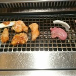 大陸食道 - 焼いています…。