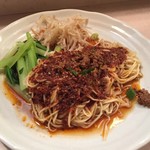 福龍園 - 汁無し坦々麺