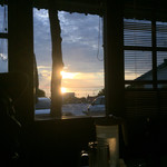 うちなーの味 石なぐ - もうすぐ日の入り