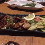 アグーにんにく炒め