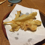 あっぱりしゃん - しまらっきょう天ぷら