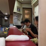 ラーメン二郎 - この奥が製麺室