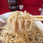 ラーメン二郎 - 平打麺は柔らかめ
