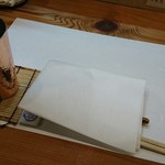 別邸 三く 中華き蕎麦 萃 - 戦闘準備♪