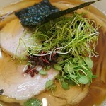 別邸 三く 中華き蕎麦 萃 - 貝出汁中華 柚の薫 白醤油仕立て♪