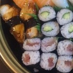 回転寿司すノ家 - うなぎ，鉄火巻