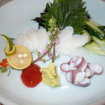 菜々海 - 明石活けタコ造り